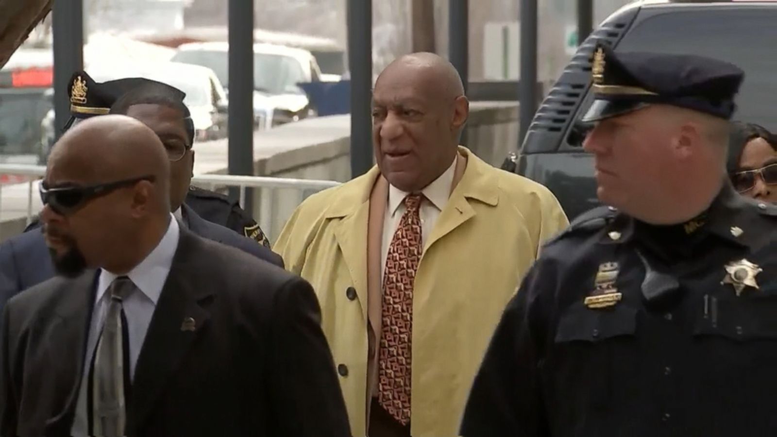 Bill Cosby Arrives At Court For A Hearing Related To His Sex Assault