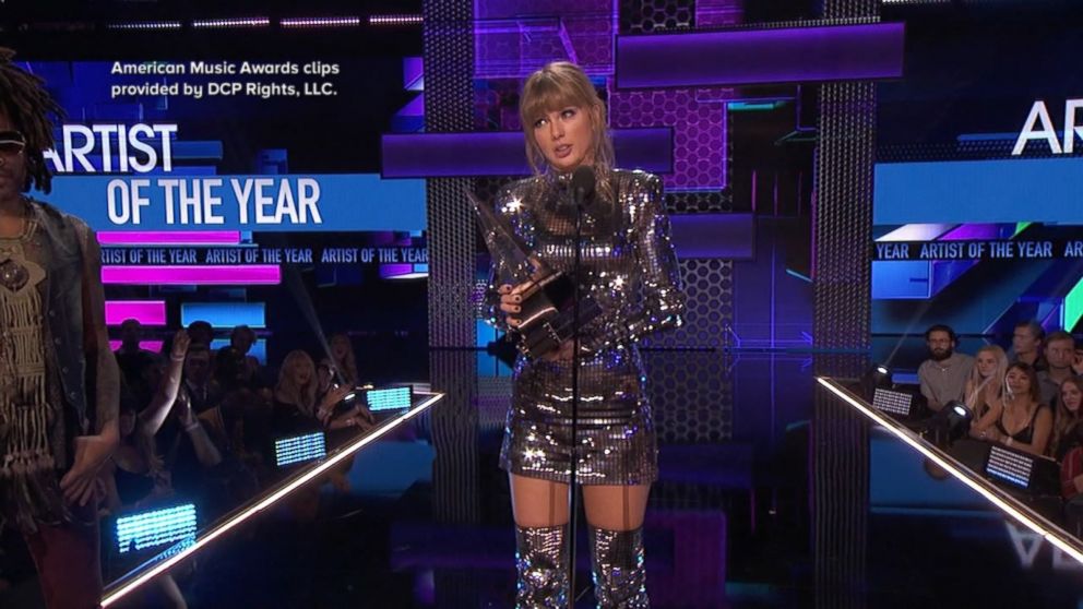 WATCH: Taylor Swift gets political at American Music Awards