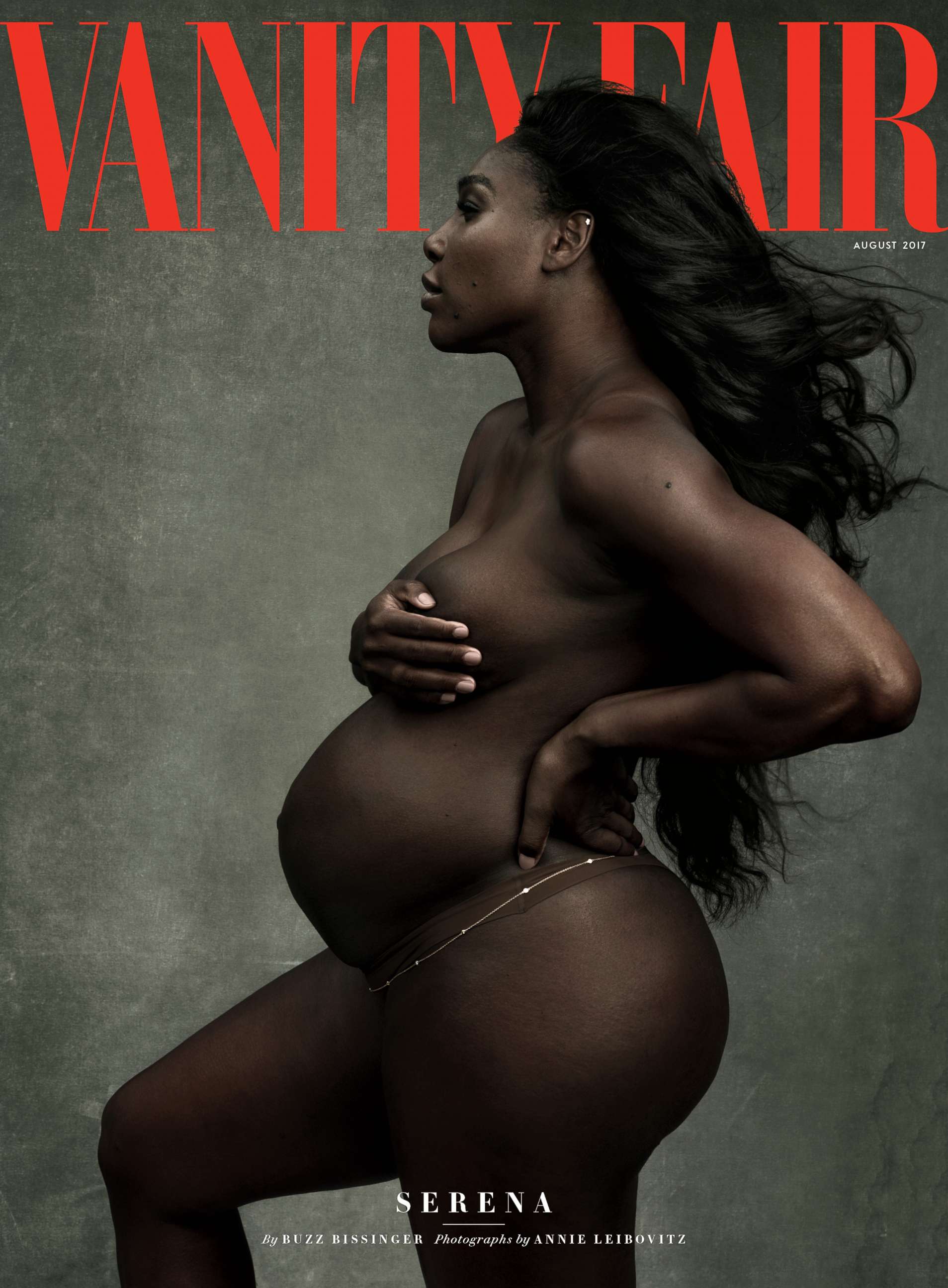 Serena Williams Poses Nude On Cover Of Vanity Fair Talks Tennis After The Baby Abc News