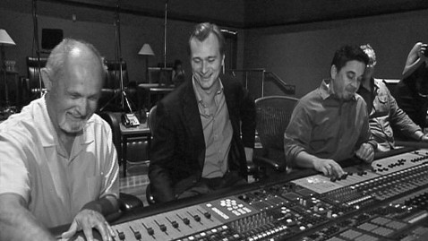 ht Dark knight christopher nolan edit thg 120709 wblog The Dark Knight Rises, Behind the Scenes: On the Sound Stage with Christopher Nolan