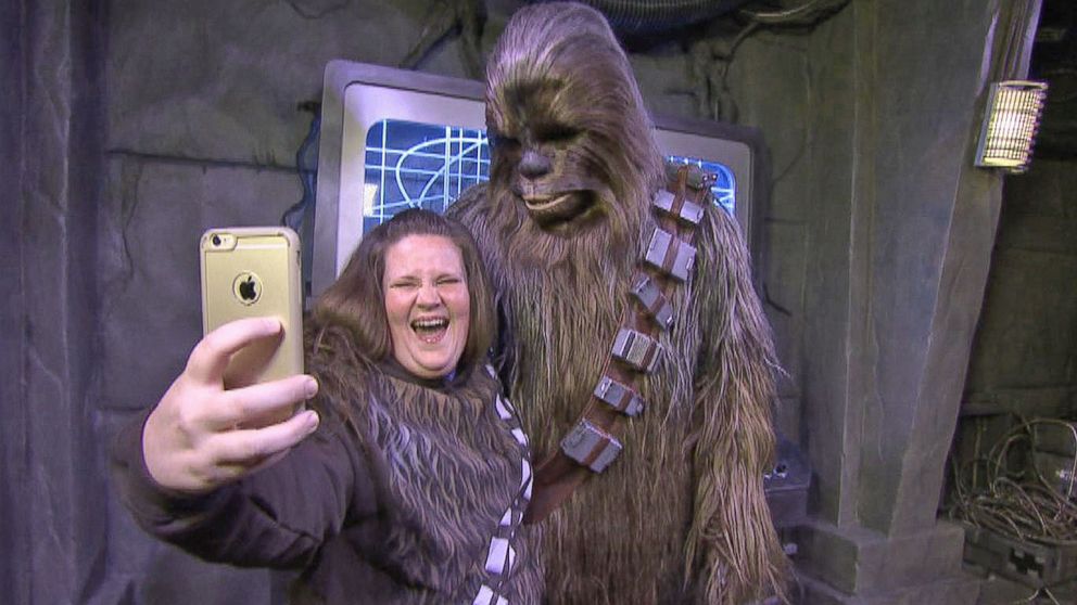Chewbacca Mom Candace Payne Goes To Disney World Abc News