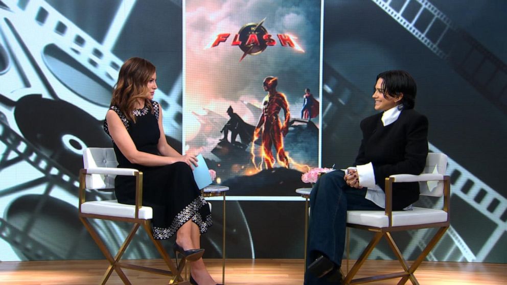 Video Sasha Calle Talks About New Movie The Flash Abc News