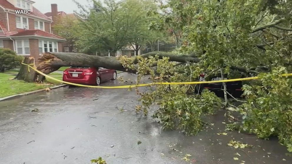 Remnants Of Tropical Storm Ophelia Bring Rain Coastal Flooding For