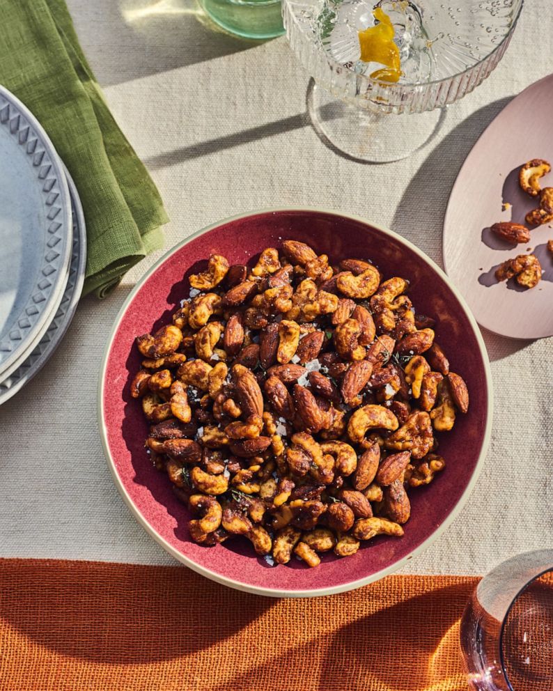 PHOTO: Dorie Greenspan's sweet and savory cocktail nuts.