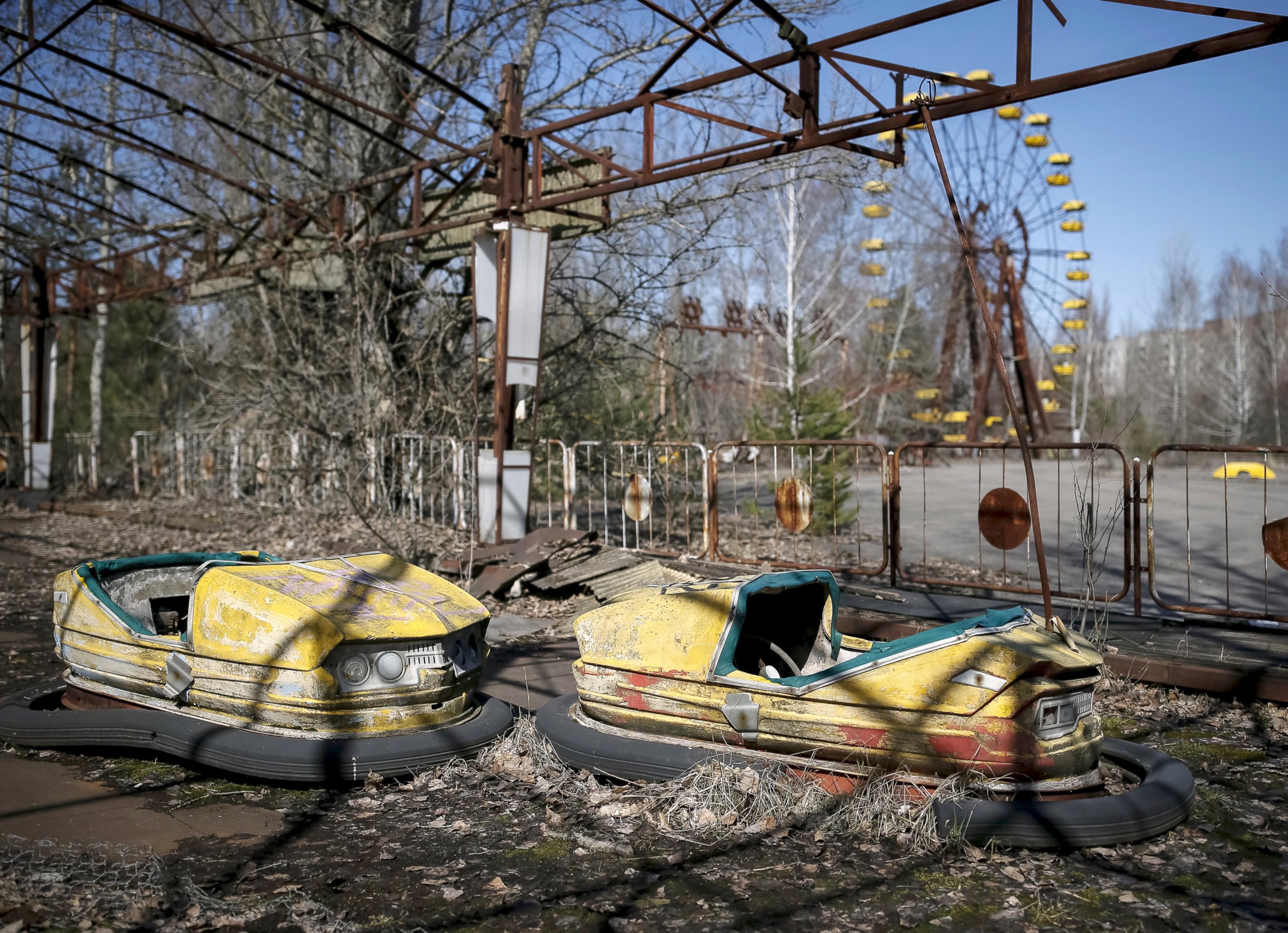 Чернобыль зона город