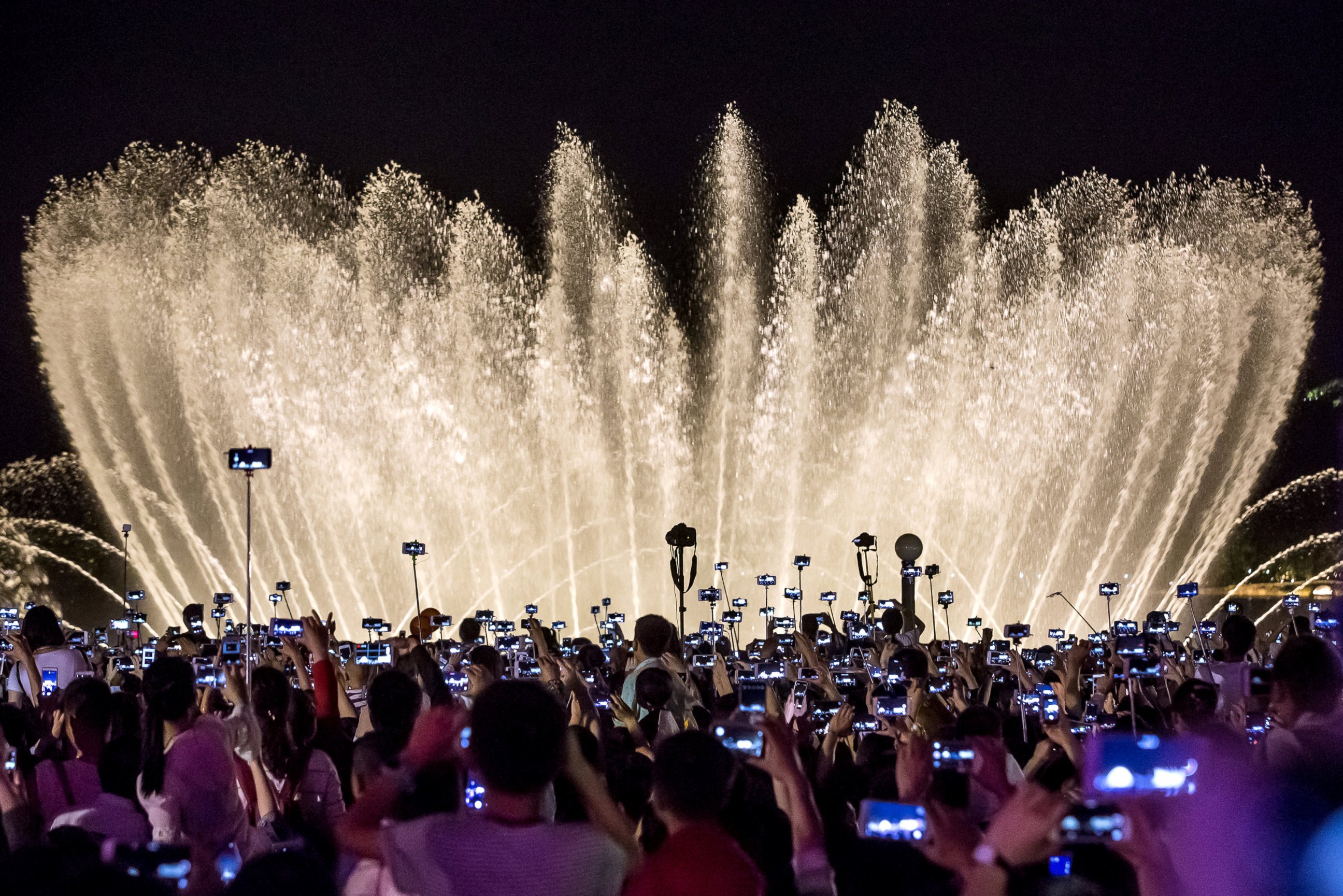 Fountain show