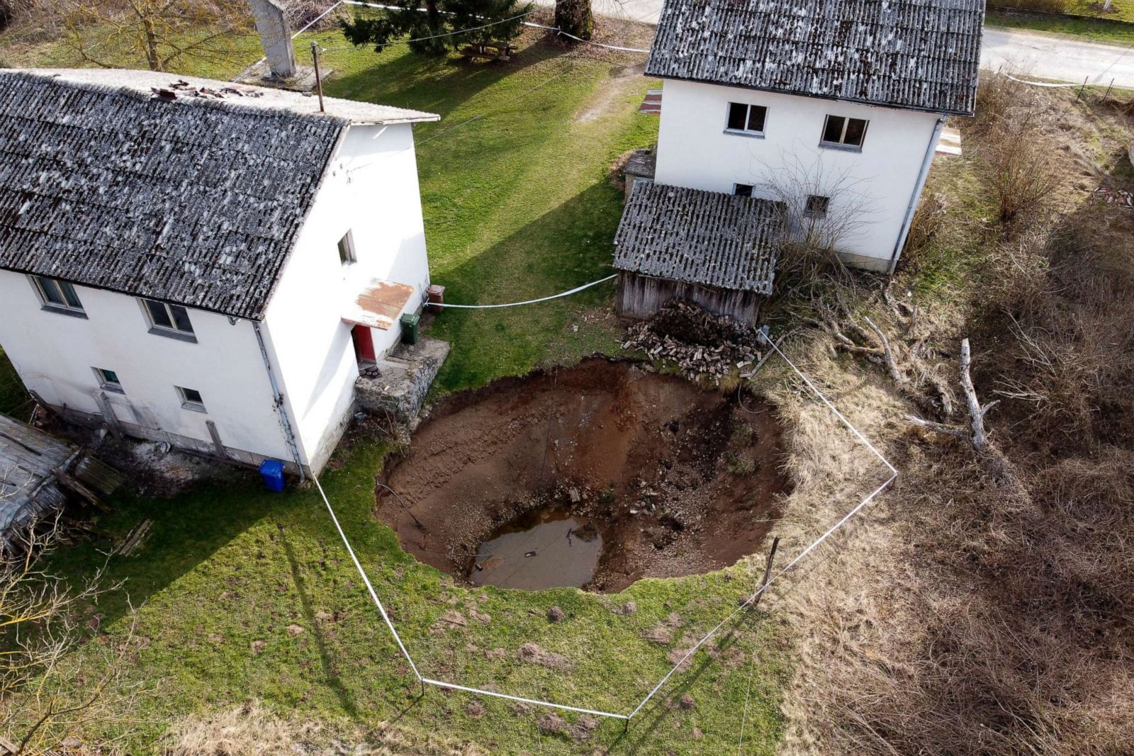 A New Sinkhole Discovered In Siberia Picture Incredible Sinkholes Around The World ABC News