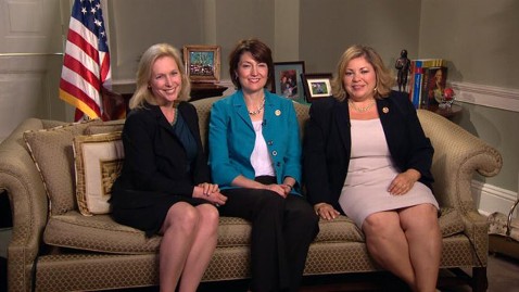 abc this week kirsten gillibrand kath mcmorris rodgers linda sanchez jt 130512 wblog Sunday Spotlight: Moms on Capitol Hill