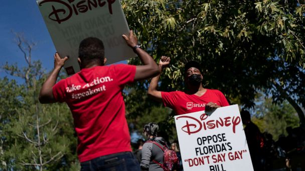 Disney Employees Stage Walkout To Demand Action Against Don T Say Gay