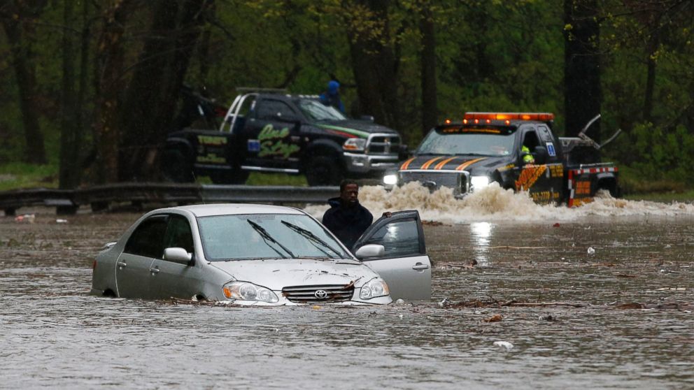 Swamped East Coast Bailing Out From Violent Storms Abc News