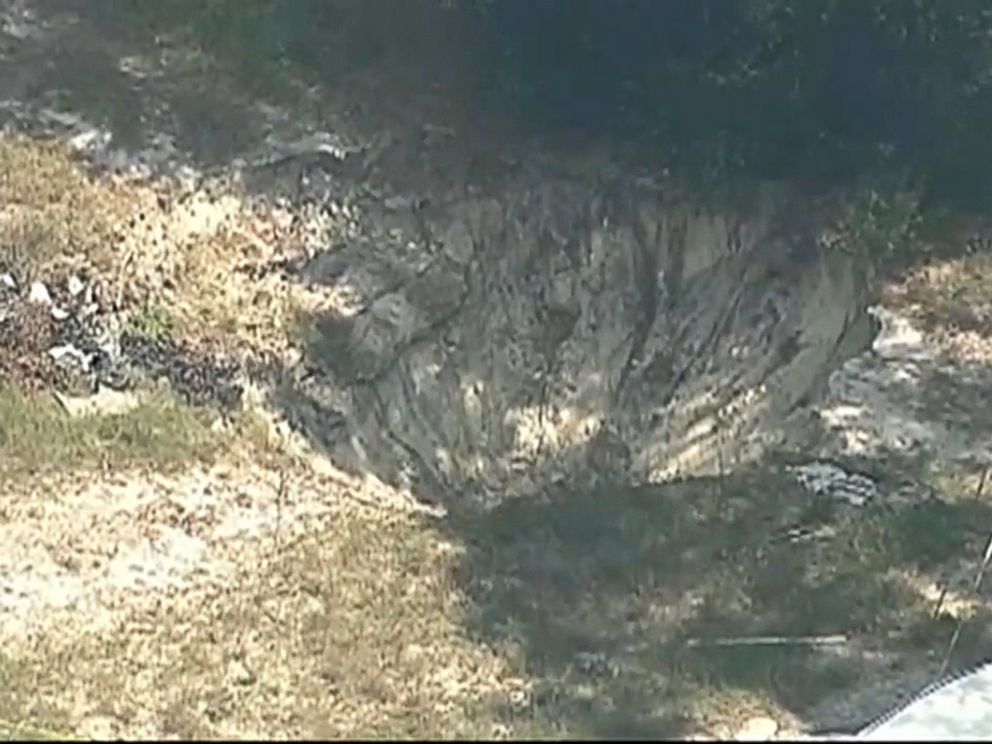 Sinkholes Appear In Central Florida Neighborhood After Hurricane Irma S