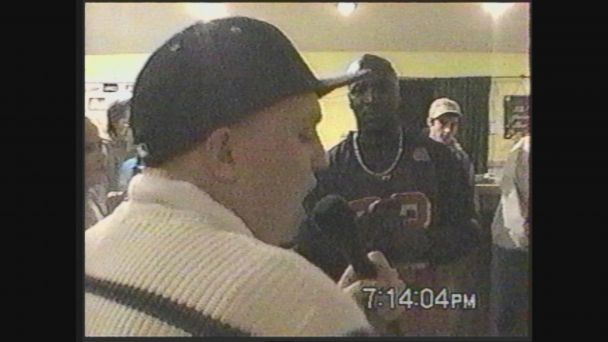 VIDEO: Jan. 4, 2002: Jeremy Frazier participates in a rap contest at The Juice Bar