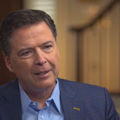 Comey tells ABC News' George Stephanopoulos, "Possibly. I mean it's certainly some evidence of obstruction of justice."