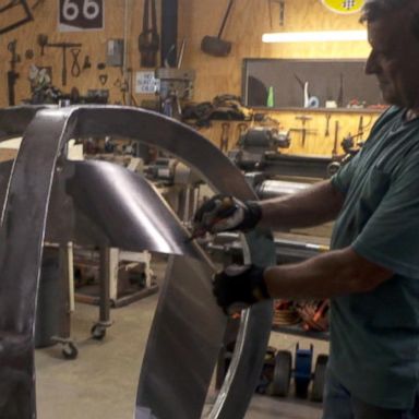 VIDEO: From truck driver to successful artist: This man quit his job to become a sculptor