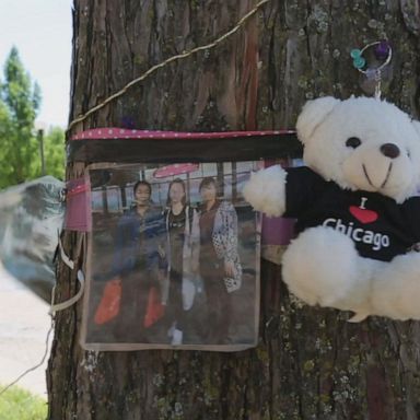 VIDEO: Loved ones make emotional visit to Yingying Zhang's memorial