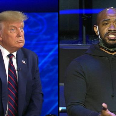 VIDEO: Trump on ABC News town hall: Trump responds to question on US's racial inequalities