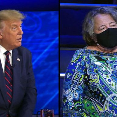 VIDEO: Trump's ABC News town hall: Trump responds to a question on a national mask mandate