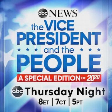 VIDEO: ‘The Vice President and the People’ | Thursday at 8e|7c|5p on ABC