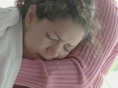 Giving birth at home.