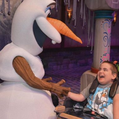 VIDEO: How decades of wishes to visit Walt Disney World have come true for these kids