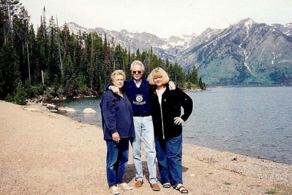 PHOTO: Carol Dodge pictured with Mark Dodge and Angie Dodge. 