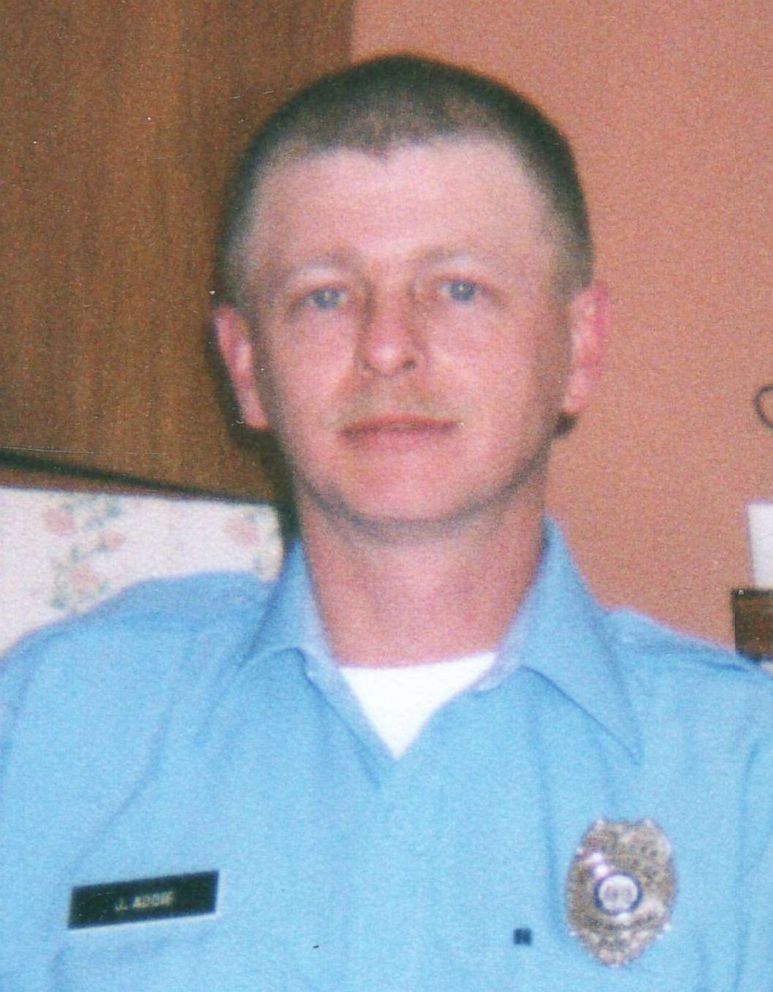 PHOTO: James Addies pictured in his uniform in 2005. He worked as a corrections officer at the Moberly Area Correctional Center in Moberly, Missouri.