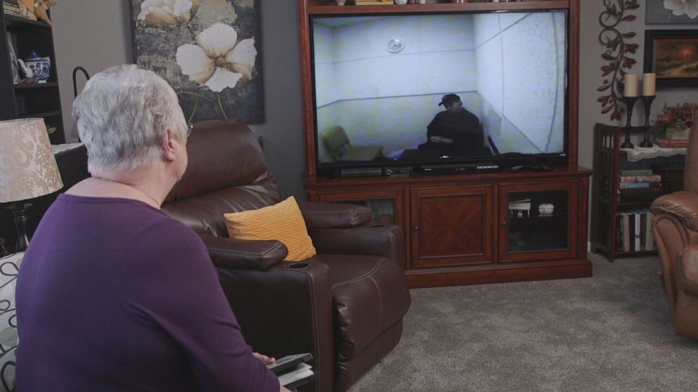 PHOTO: Carol Dodge watched all 60 hours of Chris Tapp's interrogations.