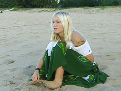 VIDEO: Surfer girl tells of shark attack