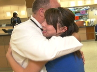 VIDEO: Teen shot in the face meets ER doctor