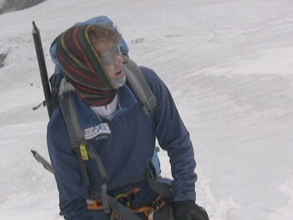 VIDEO: Raw video: Jordan Romero faces severe winds, collapsed ice wall on Everest climb
