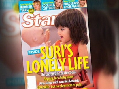 Suri, Shiloh, Violet -- Images of Hollywood tots were everywhere this year.