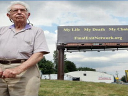 VIDEO: Catholic Church condemns N.J. billboard promoting the Final Exit Network.