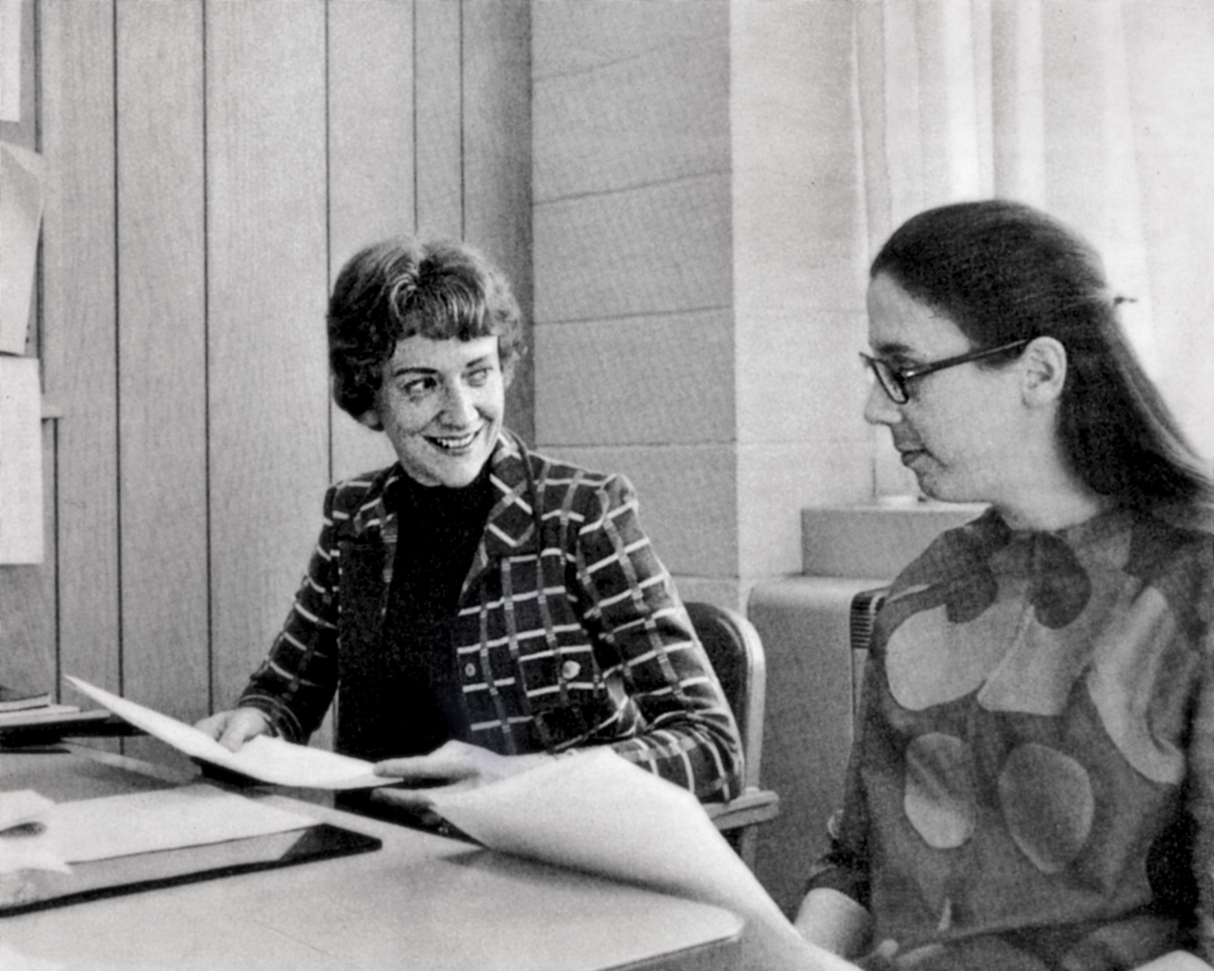 PHOTO: Ann Burgess and Lynda Lytle Holmstrom are pictured circa 1978 in a photo released by Boston College.