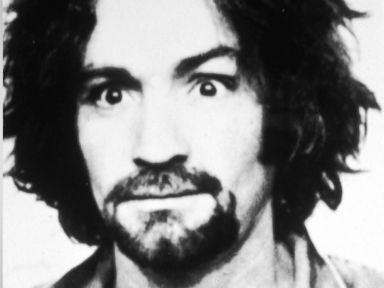 PHOTO: Police mug shot of American cult leader and murderer Charles Manson, 1969.