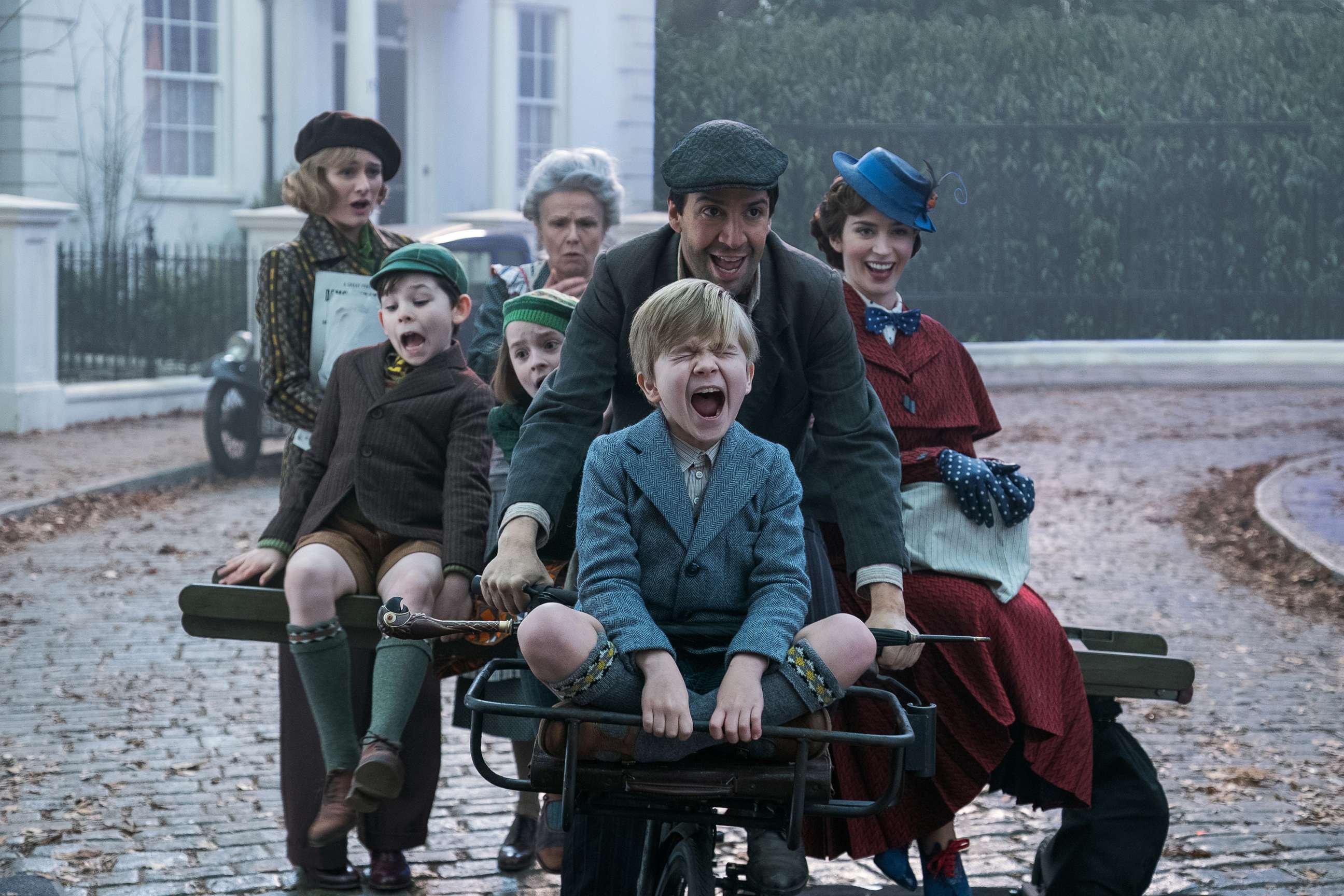 PHOTO: Lin-Manuel Miranda and Emily Blunt star in the 2018 film, "Mary Poppins Returns."