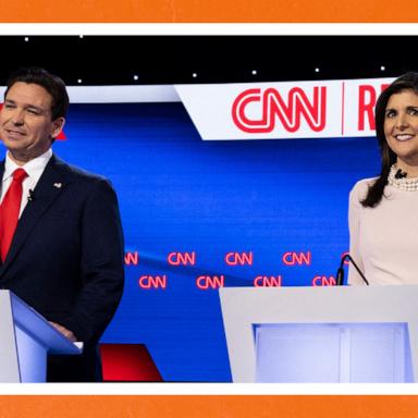 The crew reacts to the head-to-head debate between Nikki Haley and Ron DeSantis in Iowa.