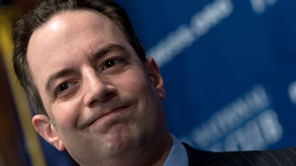 PHOTO: Republican National Committee Chairman Reince Priebus speaks at the National Press Club March 18, 2013 in Washington, DC.