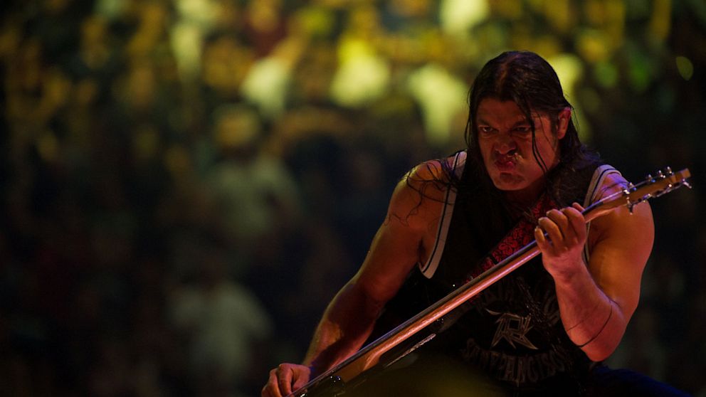 Robert Trujillo stars in Picturehouse's music-driven feature film Metallica Through The Never.  