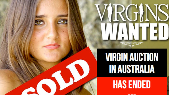 Woman auctions her virginity