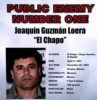 EL CHAPO GUZMAN DEA WANTED POSTER 8X10 PHOTO MEXICO ORGANIZED SINOLA DRUG CARTEL 
