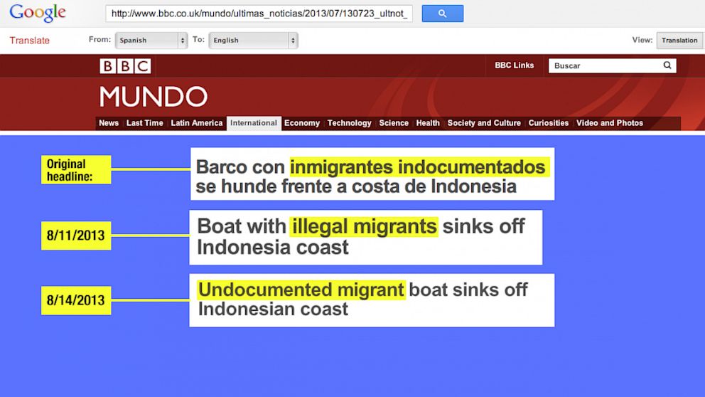 As of Tuesday evening Google Translate is correctly translating the term "undocumented."