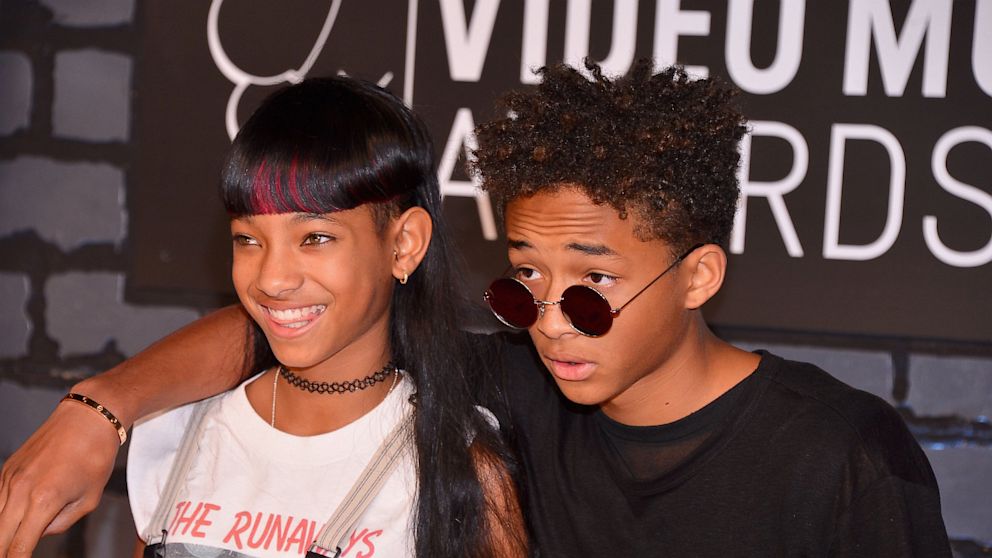Willow Smith and Jaden Smith attend the 2013 MTV Video Music Awards at the Barclays Center, looking fly as hell. 