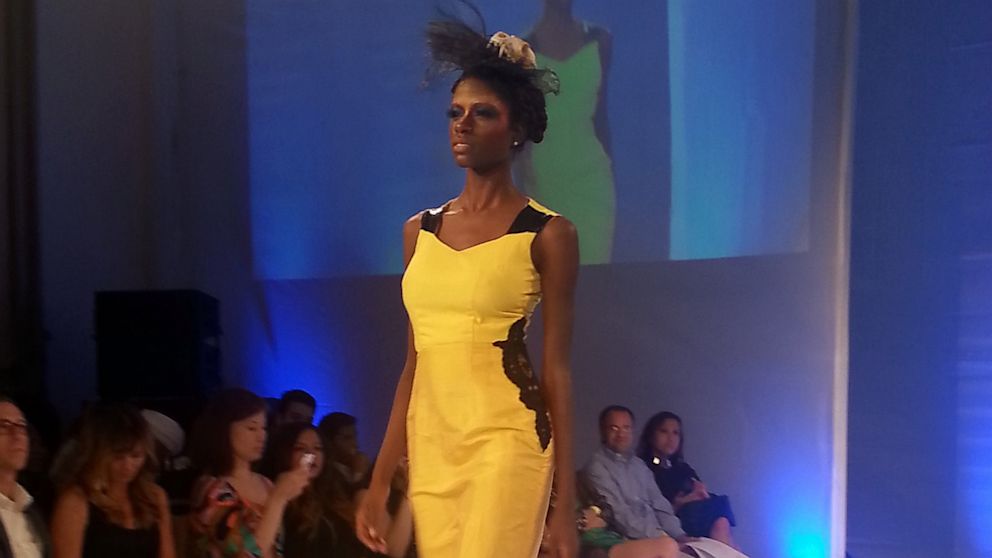 PHOTO: Sho Sho Esquiro - Fashion Week - Yellow Dress