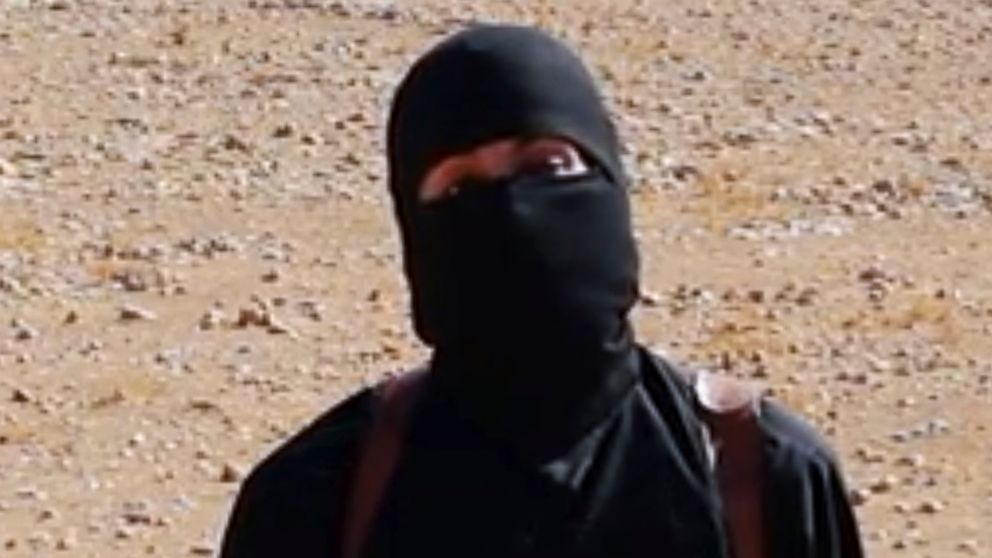 This still image from undated video released by Islamic State militants on Oct. 3, 2014, purports to show the militant known as Jihadi John.