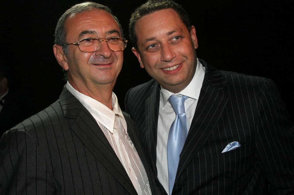 PHOTO: Tamir Sapir and Felix Sater attend Trump Soho Hotel Condominium Launch Party at Tribeca Rooftop on Sept. 19, 2007 in New York.