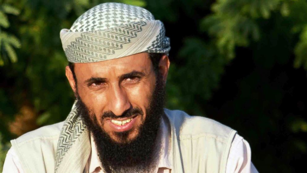 PHOTO: In this April 28, 2012, file photo, Al-Qaeda in the Arabian Peninsula (AQAP) Chief Nasir al-Washiri  is pictured in Jaar, Yemen.