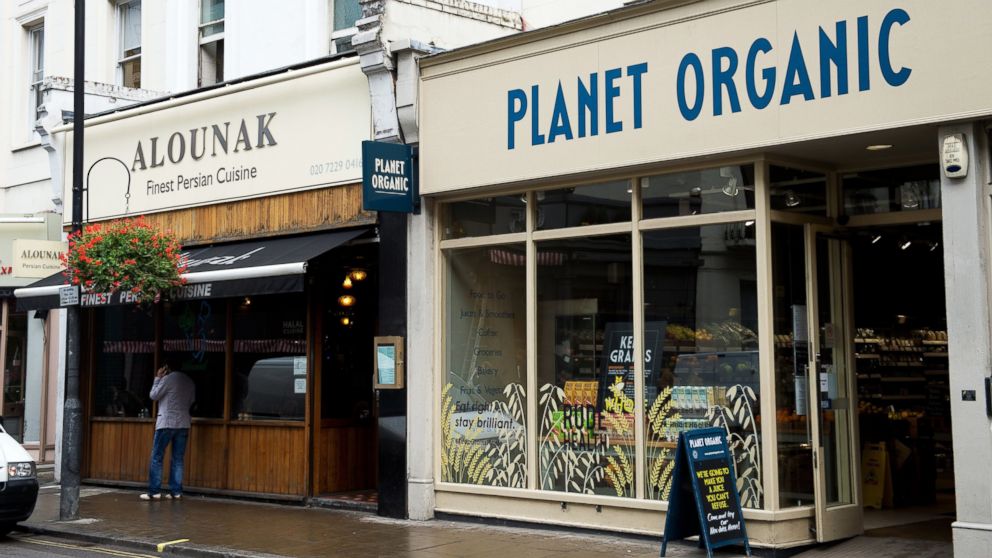 A general view of the Alounak Persian restaurant in Westbourne Grove, west London, on Oct. 14, 2013, where a man was reportedly arrested outside the night before on suspicion of terrorism. 