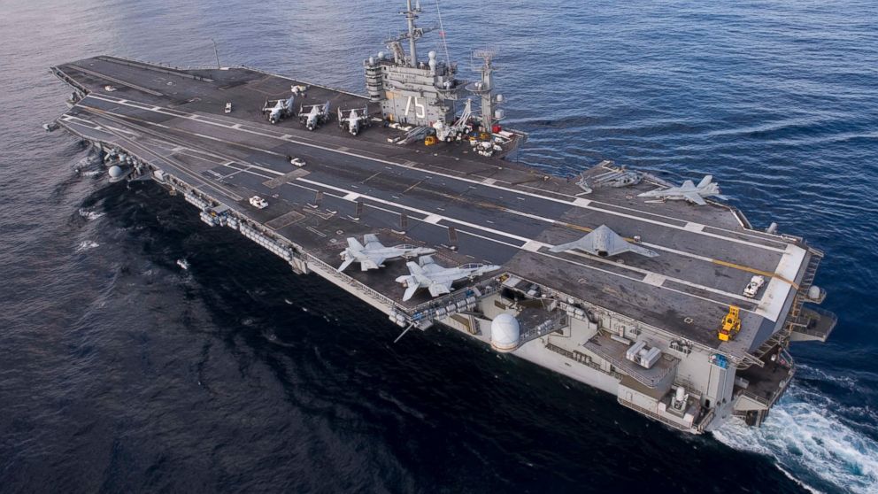 The USS Harry S. Truman is pictured on Dec.  9, 2012 in the Atlantic Ocean. 