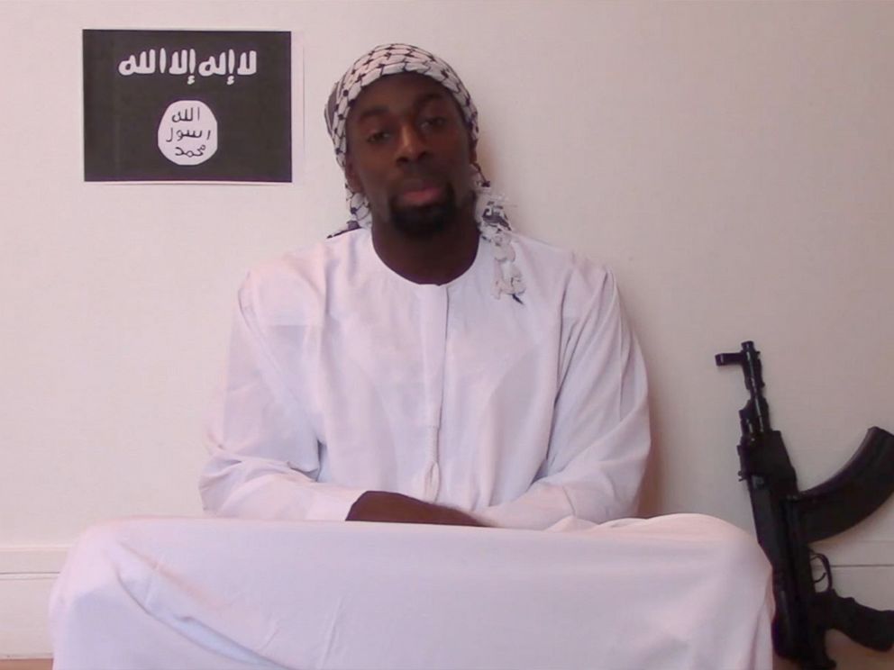 PHOTO: A man who appears to be Paris shooter Amedy Coulibaly is featured in a video online.