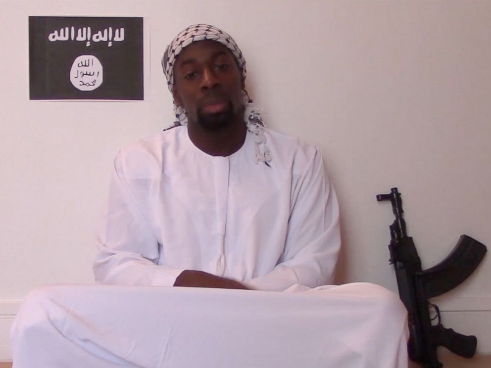 PHOTO: A man who appears to be Paris shooter Amedy Coulibaly is featured in a video online.